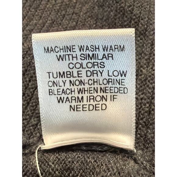 Roundtree & Yorke 100% Cotton gray charcoal and brown suede 2XB - Picture 5 of 7